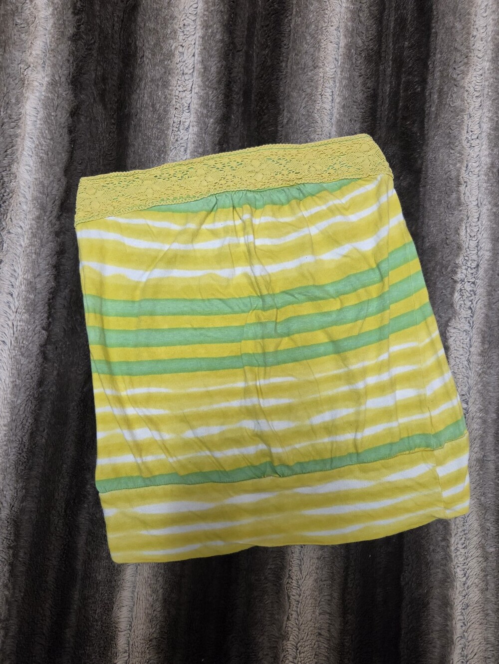 Mossimo Supply Co Striped Cotton Tube Top Size M